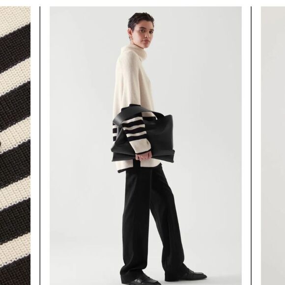 Cos Roll-Neck Striped Jumper - Picture 10 of 10